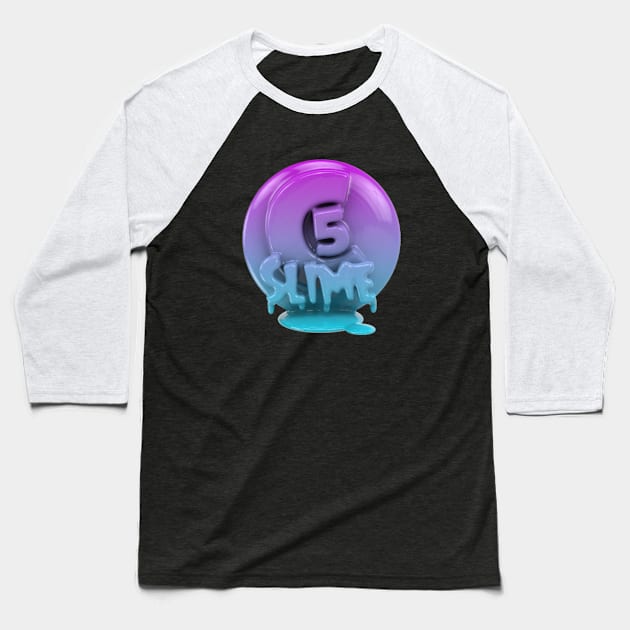 C5 Slime Baseball T-Shirt by jamestuck